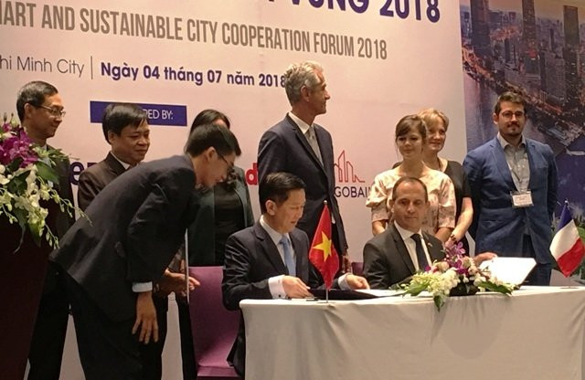 Forum de coopération Vietnam-France sur la zone urbaine intelligente et durable ảnh 1 Forum de coopération Vietnam-France sur la zone urbaine intelligente et durable ảnh 1