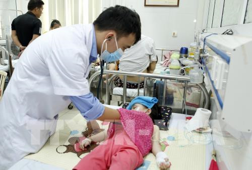 Canicule à Hanoï: soin des enfants en maternelle ảnh 1 Canicule à Hanoï: soin des enfants en maternelle ảnh 1