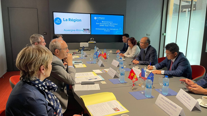 Le Vietnam renforce sa coopération avec la région Auvergne-Rhône-Alpes ảnh 3 Le Vietnam renforce sa coopération avec la région Auvergne-Rhône-Alpes ảnh 3
