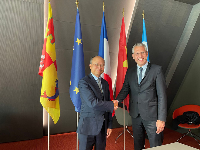 Le Vietnam renforce sa coopération avec la région Auvergne-Rhône-Alpes ảnh 1 Le Vietnam renforce sa coopération avec la région Auvergne-Rhône-Alpes ảnh 1