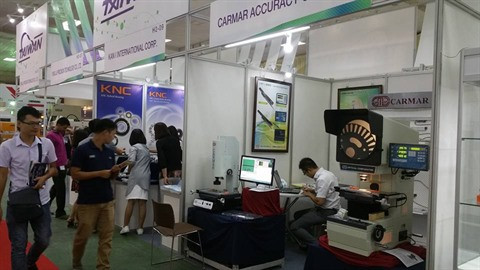 Des machines modernes et des technologies de pointe exposées à MTA Hanoï 2017 ảnh 1 Des machines modernes et des technologies de pointe exposées à MTA Hanoï 2017 ảnh 1