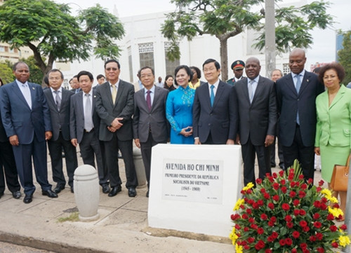 Le président Truong Tan Sang rencontre la présidente du Parlement mozambicain ảnh 2 Le président Truong Tan Sang rencontre la présidente du Parlement mozambicain ảnh 2