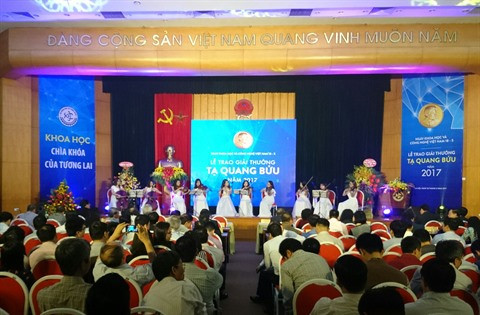 Recherche : le prix Ta Quang Buu remis à deux scientifiques ảnh 1  Recherche : le prix Ta Quang Buu remis à deux scientifiques ảnh 1