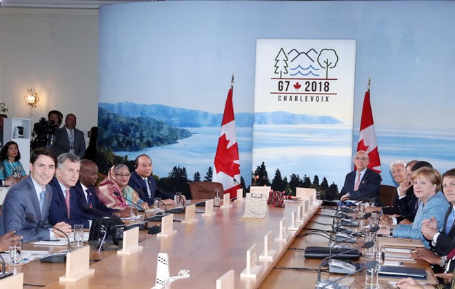 Les pays du G7 et du G7 élargi prisent leurs liens avec le Vietnam ảnh 1 Les pays du G7 et du G7 élargi prisent leurs liens avec le Vietnam ảnh 1