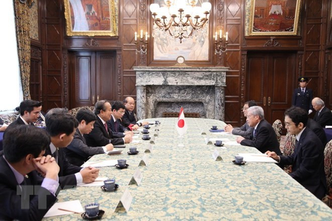 Le vice-PM Truong Hoà Binh a un calendrier chargé au Japon ảnh 1 Le vice-PM Truong Hoà Binh a un calendrier chargé au Japon ảnh 1