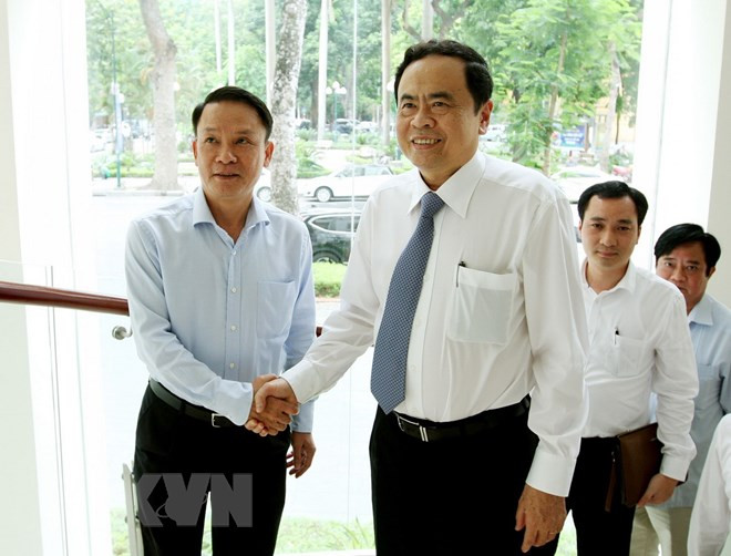 Le président du CC du FPV salue la VNA en tant qu'agence d'information stratégique ảnh 1 Le président du CC du FPV salue la VNA en tant qu'agence d'information stratégique ảnh 1