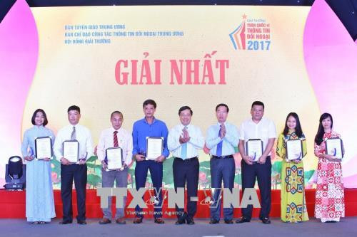 Le Prix national de l’information extérieure couronne 67 oeuvres ảnh 2 Le Prix national de l’information extérieure couronne 67 oeuvres ảnh 2
