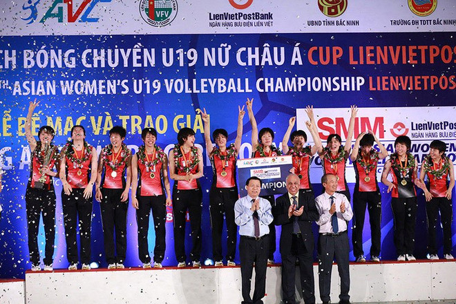Le Japon remporte le tournoi de volley-ball féminin U19 d'Asie ảnh 1 Le Japon remporte le tournoi de volley-ball féminin U19 d'Asie ảnh 1