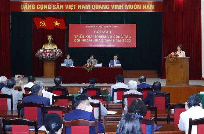 Le Vietnam déploie les tâches de diplomatie populaire pour 2022 ảnh 1 Le Vietnam déploie les tâches de diplomatie populaire pour 2022 ảnh 1