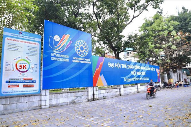 La capitale Hanoi se fait belle pour les SEA Games 31 ảnh 1 La capitale Hanoi se fait belle pour les SEA Games 31 ảnh 1