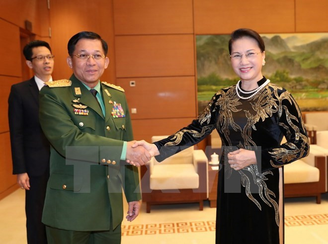 La présidente de l’AN plaide pour la promotion des liens Vietnam-Myanmar ảnh 1 La présidente de l’AN plaide pour la promotion des liens Vietnam-Myanmar ảnh 1