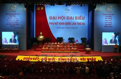 Ouverture du 12ème Congrès national des femmes vietnamiennes ảnh 1 Ouverture du 12ème Congrès national des femmes vietnamiennes ảnh 1