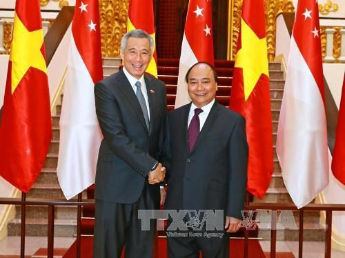 Déclaration commune Vietnam-Singapour ảnh 1 Déclaration commune Vietnam-Singapour ảnh 1