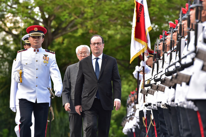 En tournée en Asie du Sud-Est, le président français appelle à "intensifier la relation Europe-Asie" ảnh 1 En tournée en Asie du Sud-Est, le président français appelle à "intensifier la relation Europe-Asie" ảnh 1