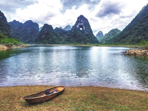 La région de la montagne percée à Cao Bang ảnh 2