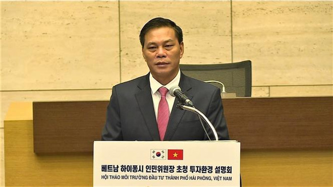 Hai Phong renforce l'attraction de projets d'investissement sud-coréens de qualité ảnh 2 Hai Phong renforce l'attraction de projets d'investissement sud-coréens de qualité ảnh 2