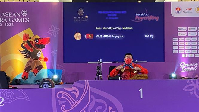 ASEAN Para Games 2022: la délégation vietnamienne est provisoirement classée 3ème ảnh 2