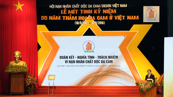 Meeting célébrant le 55e anniversaire de la Journée du désastre de l'agent orange ảnh 1 Meeting célébrant le 55e anniversaire de la Journée du désastre de l'agent orange ảnh 1