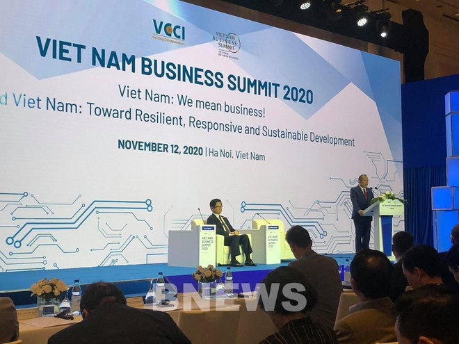 Sommet des affaires du Vietnam 2020 à Hanoï ảnh 1