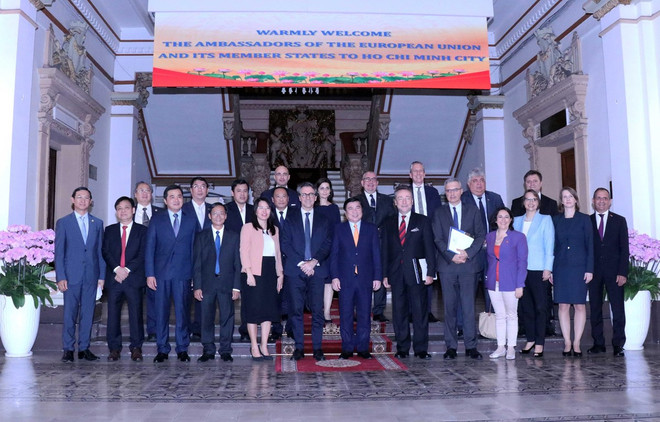 Ho Chi Minh-Ville renforce sa coopération avec l'Union européenne ảnh 1 Ho Chi Minh-Ville renforce sa coopération avec l'Union européenne ảnh 1