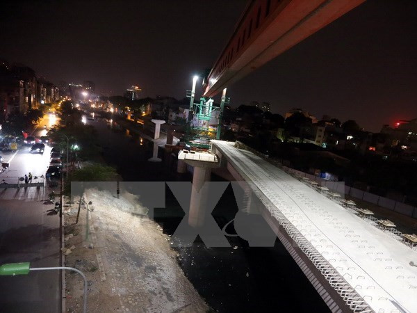 La ligne ferroviaire urbaine Cat Linh-Ha Dong sera mise en service le 1er octobre ảnh 1 La ligne ferroviaire urbaine Cat Linh-Ha Dong sera mise en service le 1er octobre ảnh 1