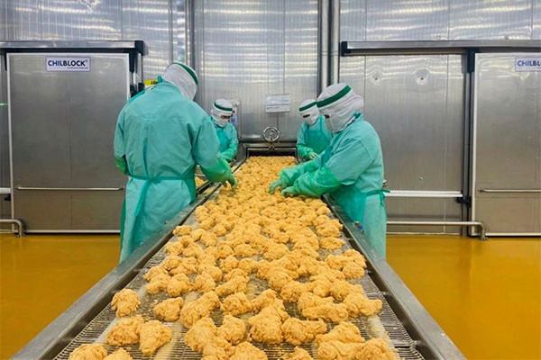 Le poulet transformé du Vietnam entré au Japon pour la première fois ảnh 1
