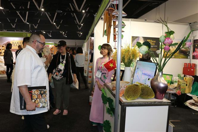 Les produits agricoles vietnamiens font leur promotion en Australie ảnh 1 Les produits agricoles vietnamiens font leur promotion en Australie ảnh 1