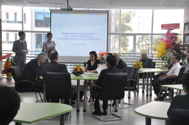 Un nouvel espace francophone au service de la communauté universitaire du Sud du Vietnam ảnh 2 Un nouvel espace francophone au service de la communauté universitaire du Sud du Vietnam ảnh 2