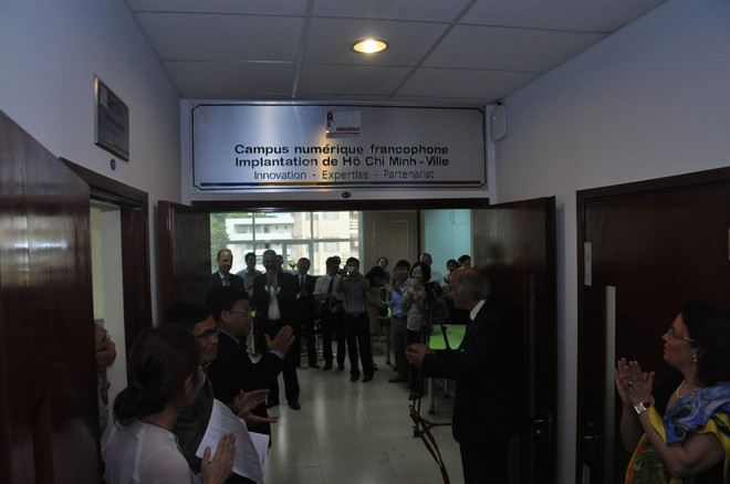 Un nouvel espace francophone au service de la communauté universitaire du Sud du Vietnam ảnh 1 Un nouvel espace francophone au service de la communauté universitaire du Sud du Vietnam ảnh 1