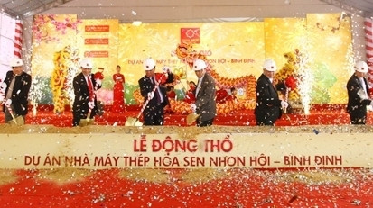 Construction d'une aciérie de 2.000 milliards de dôngs ảnh 1 Construction d'une aciérie de 2.000 milliards de dôngs ảnh 1
