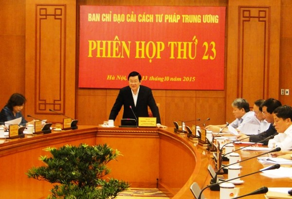 La réforme judicaire doit répondre aux exigences dans la nouvelle période ảnh 1 La réforme judicaire doit répondre aux exigences dans la nouvelle période ảnh 1