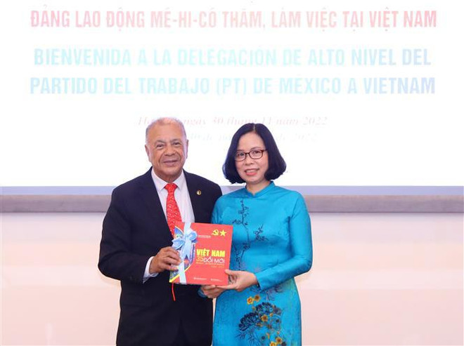 Renforcement de la coopération entre la VNA et le Parti du travail du Méxique ảnh 2 Renforcement de la coopération entre la VNA et le Parti du travail du Méxique ảnh 2