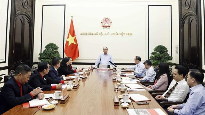 Le président exhorte la Croix-Rouge du Vietnam à mobiliser des ressources pour les nécessiteux ảnh 1 Le président exhorte la Croix-Rouge du Vietnam à mobiliser des ressources pour les nécessiteux ảnh 1