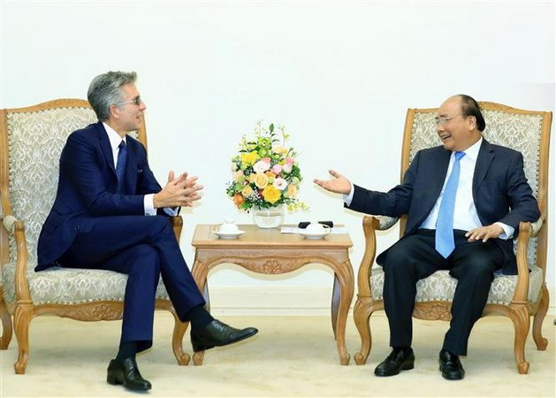 Le PM reçoit le président du groupe allemand SAP ảnh 1 Le PM reçoit le président du groupe allemand SAP ảnh 1