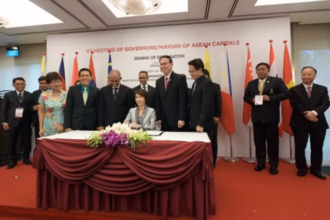 ASEAN : signature de la Déclaration de Singapour sur l’environnement durable ảnh 1
