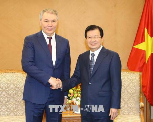 Renforcement de la coopération Vietnam-Russie ảnh 1 Renforcement de la coopération Vietnam-Russie ảnh 1