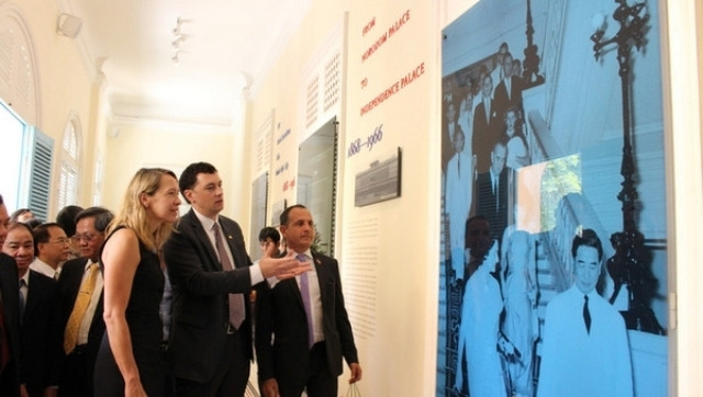 Exposition sur les valeurs historiques du Palais de Dôc Lâp ảnh 1 Exposition sur les valeurs historiques du Palais de Dôc Lâp ảnh 1