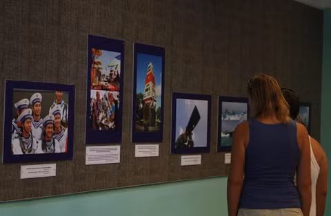 Ouverture de l’exposition «Mers et îles du Vietnam : beauté et paix» ảnh 1
