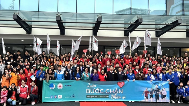 Campagne « Un million de pas de bonté » en faveur de personnes en situation difficile ảnh 1 Campagne « Un million de pas de bonté » en faveur de personnes en situation difficile ảnh 1