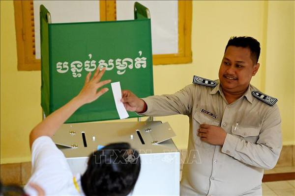 Félicitations au Cambodge pour le succès des élections sénatoriales ảnh 1 Félicitations au Cambodge pour le succès des élections sénatoriales ảnh 1