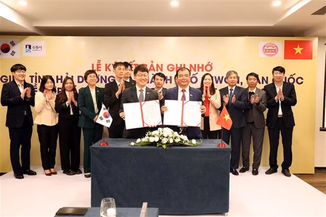 Hai Duong promeut sa coopération avec la ville sud-coréenne de Suwon ảnh 1