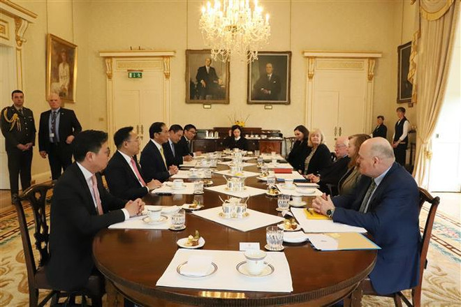 Le Vietnam souhaite toujours renforcer ses relations avec l'Irlande ảnh 2 Le Vietnam souhaite toujours renforcer ses relations avec l'Irlande ảnh 2
