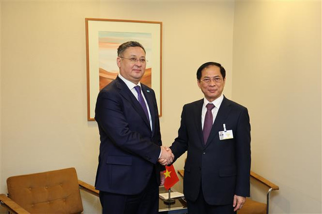 Le ministre des AE Bui Thanh Son rencontre les dirigeants de l'ONU et des pays à Genève ảnh 3