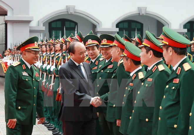 Le PM travaille avec le Département général du renseignement du ministère de la Défense ảnh 1 Le PM travaille avec le Département général du renseignement du ministère de la Défense ảnh 1