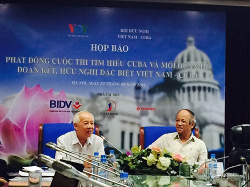 Lancement d’un concours sur les relations Vietnam-Cuba ảnh 1 Lancement d’un concours sur les relations Vietnam-Cuba ảnh 1