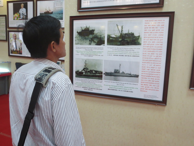 Ouverture d'une exposition sur Hoàng Sa et Truong Sa à Vung Tau ảnh 1 Ouverture d'une exposition sur Hoàng Sa et Truong Sa à Vung Tau ảnh 1