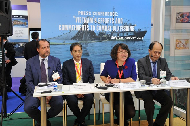 Le Vietnam réaffirme sa volonté de combattre la pêche INN ảnh 1 Le Vietnam réaffirme sa volonté de combattre la pêche INN ảnh 1