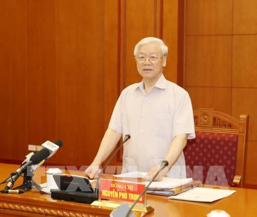 Réunion de la permanence du Comité central contre la corruption ảnh 1 Réunion de la permanence du Comité central contre la corruption ảnh 1