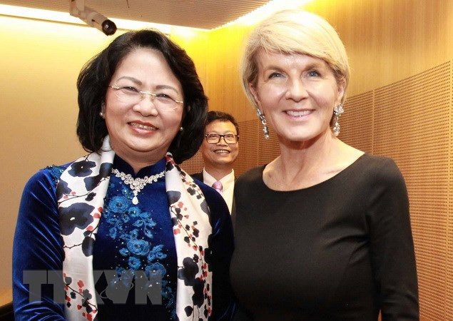 Activités de la vice-présidente Dang Thi Ngoc Thinh en Australie ảnh 1 Activités de la vice-présidente Dang Thi Ngoc Thinh en Australie ảnh 1