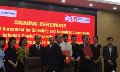 Vietnam-France : La TLU et l’IRD cimentent leur coopération scientifique ảnh 1 Vietnam-France : La TLU et l’IRD cimentent leur coopération scientifique ảnh 1